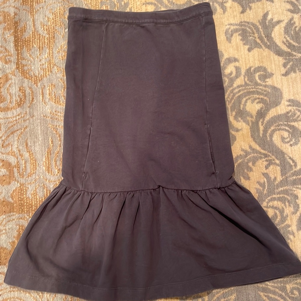 Free people sweatshirt tube top dress
